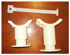 plastic pipe support stand